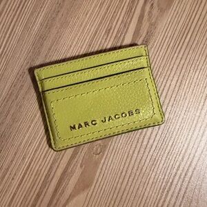 Marc Jacobs Lime Green Card Holder